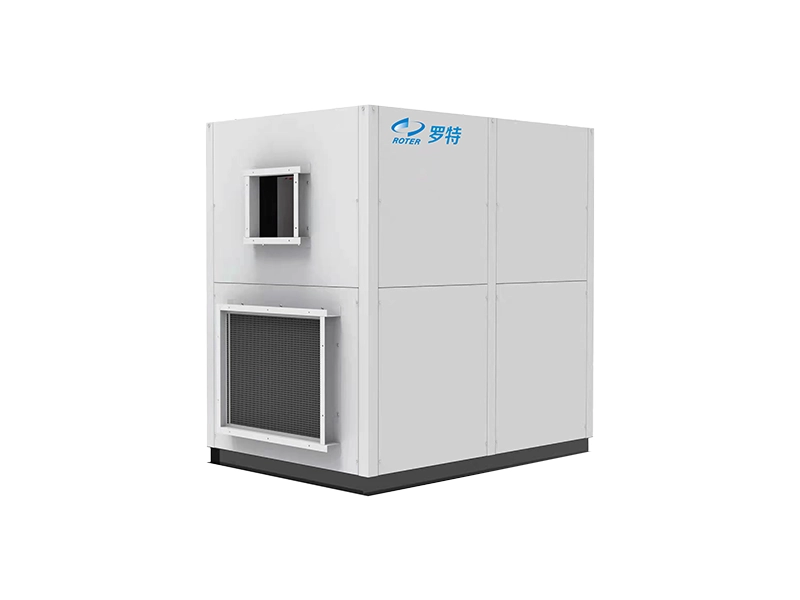 Condensing Exhaust-Air Heat-Recovery Fresh-Air Air-Conditioning Unit